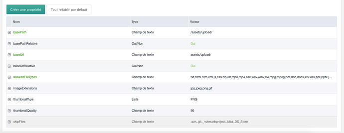 média source client configure