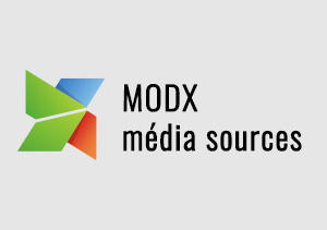 MODX gestion des média sources
