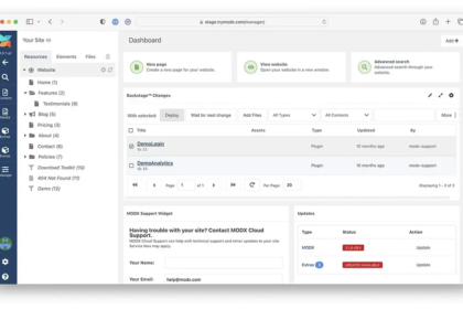 Avis CMS MODX