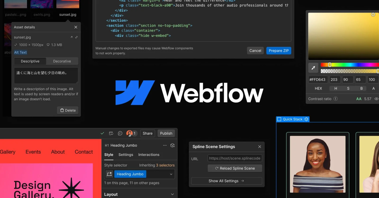 webflow fonctionnalités webflow fonctionnalités